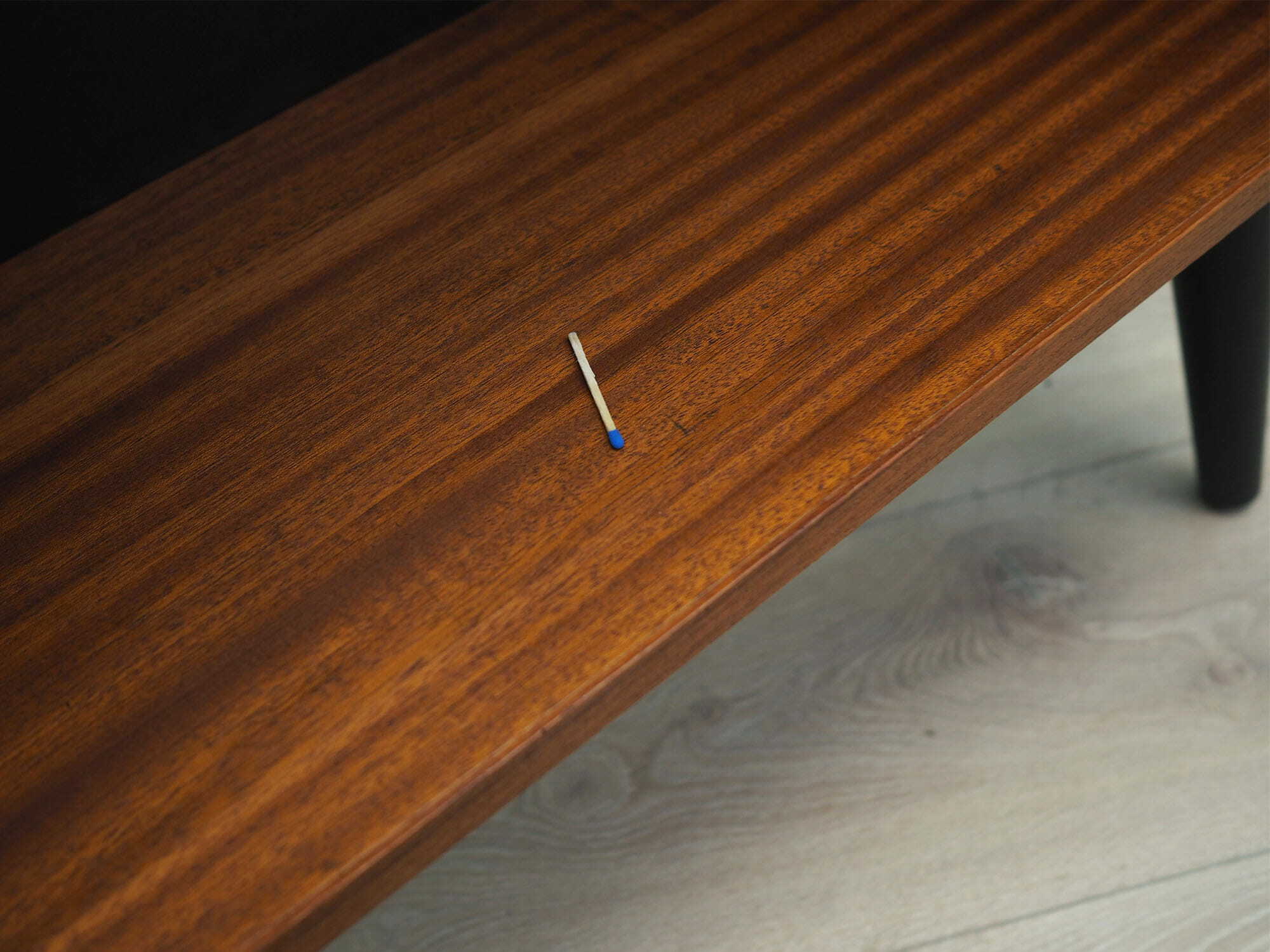 Vintage Bücherregal Teakholz Braun 1970er Jahre 9