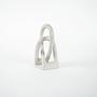 Sculpture Abstract White 1980s 4