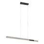 1-Flammig LED-Pendelleuchte Helios Eisen Silber 3