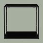 Wall shelf metal black 3