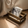 Keita Holzkiste Holz Walnuss Dunkel 3