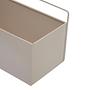 Ascher Wand-Pflanzenkasten Grau Natur
 3