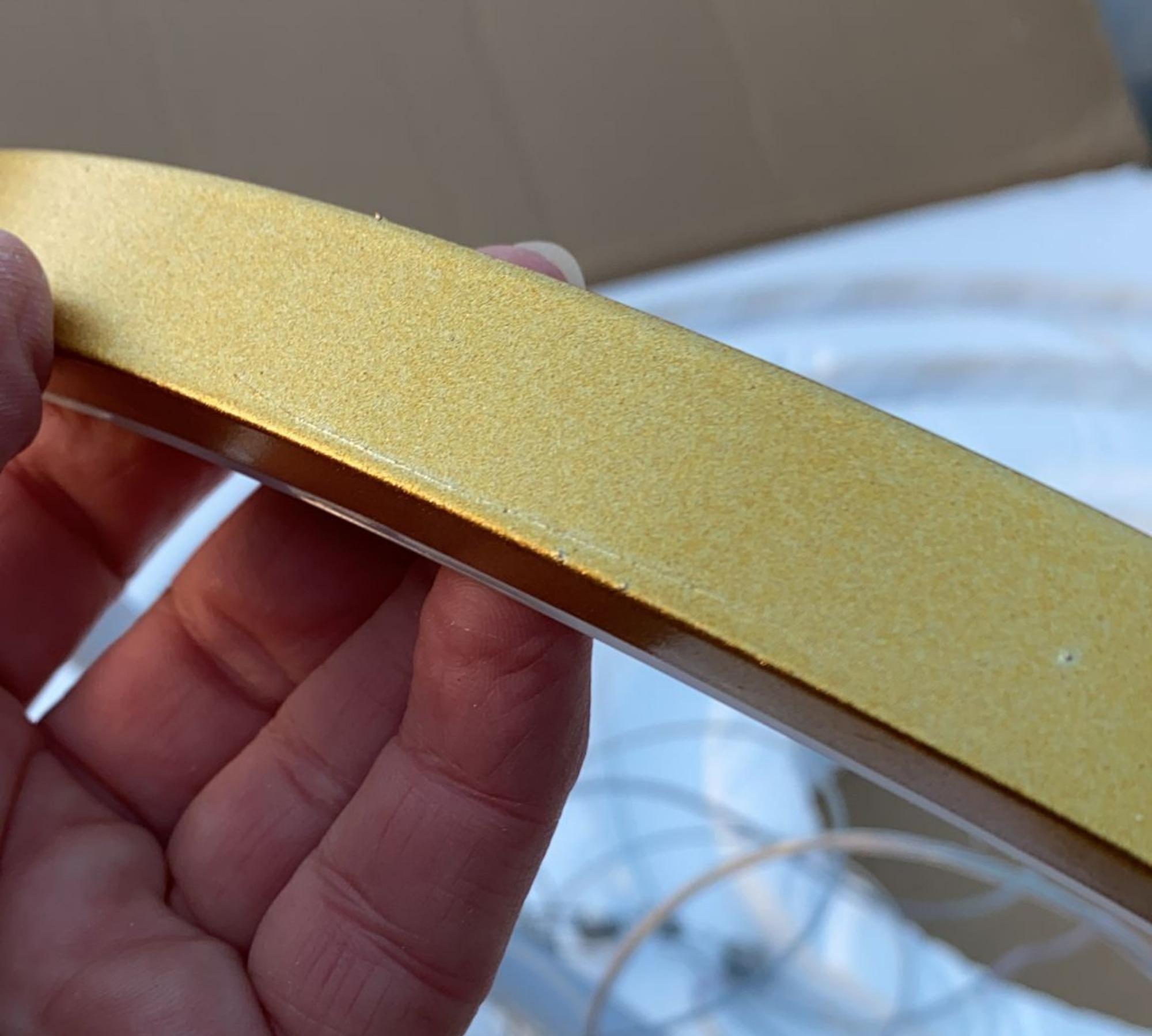 Ringförmige LED Hängeleuchte CAECILIA Gold 7