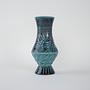 Keramikvase Fat Lava 1960er Jahre 2