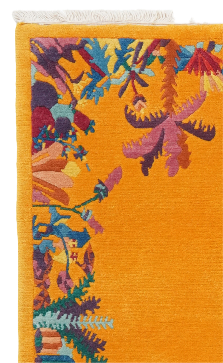 Nepal Sita Wolle Orange 1