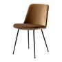 Rely HW10 Stuhl Samt Stahl Gold 0