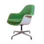 Eames Loose Cushion Drehstuhl Grün 0
