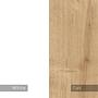Francy Lowboard Holzfurnier Weiß 6