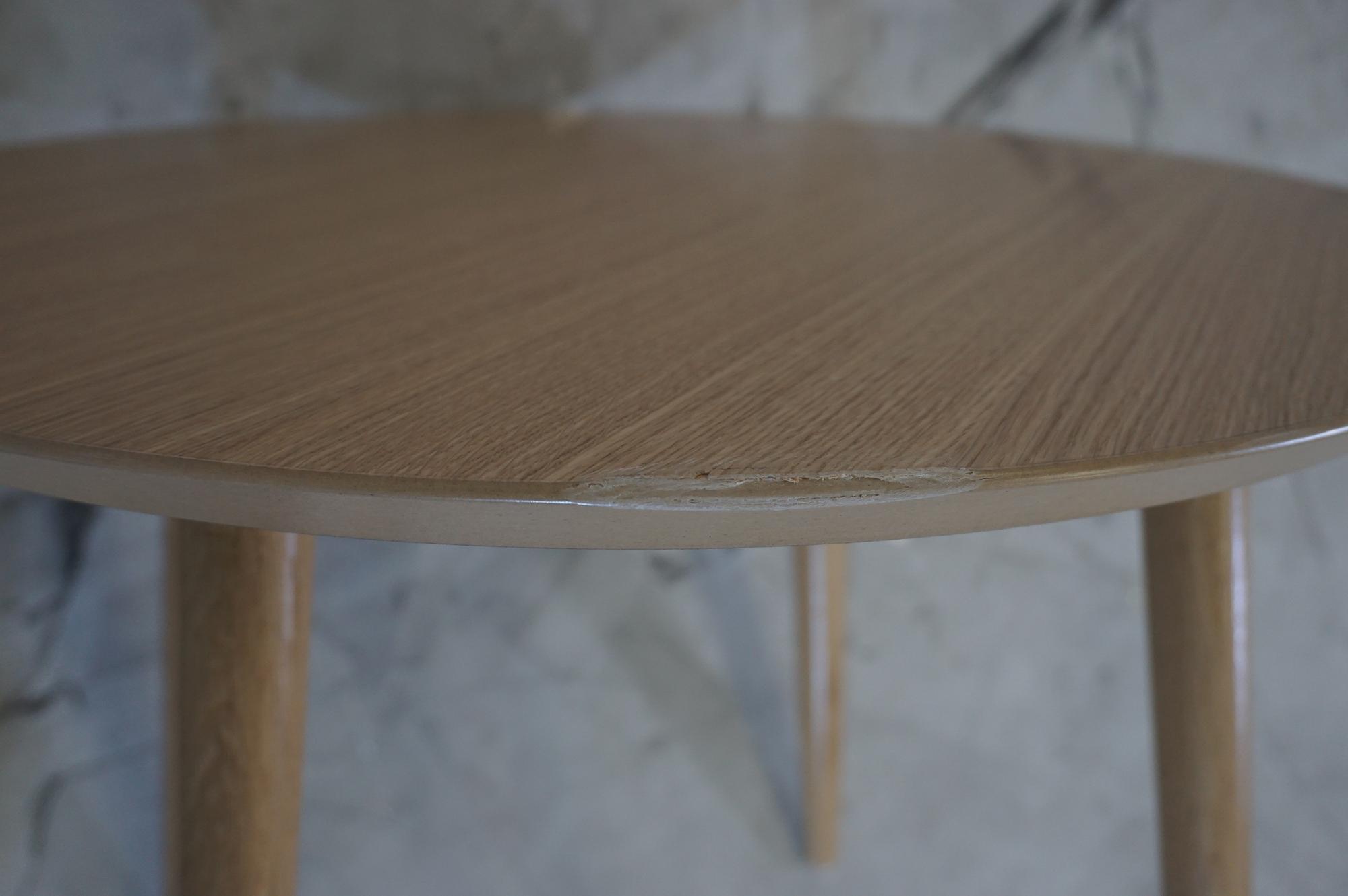 Hubert Couchtisch Oak  Ø 60cm  5