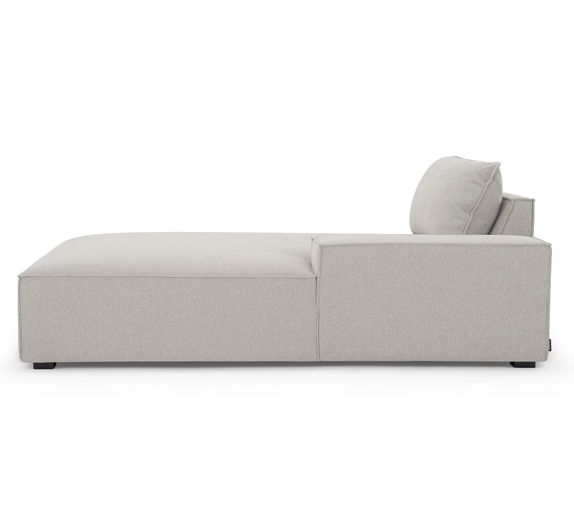 Daphne 1-Sitzer Récamiere Rechts Agnes Brown 0