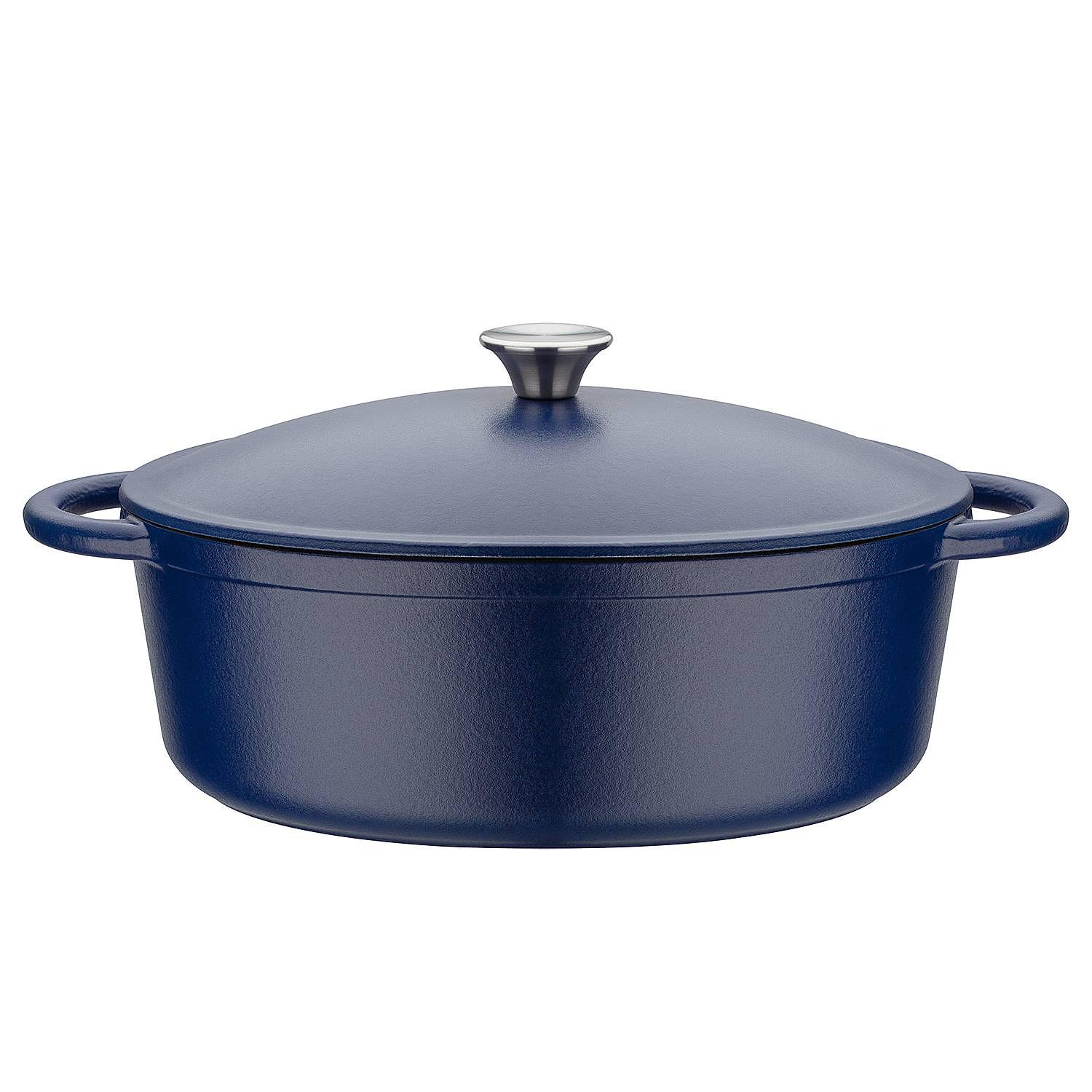 Bräter Blue Magic 2-teilig Gusseisen Blau 0