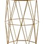 Shalimar Achteckiger Marmor und Gold Beistelltisch
 4