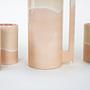 Ceramic pitcher and cup set Beige 1960s 4