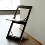 Fläpps Folding Chair Wood Black 1