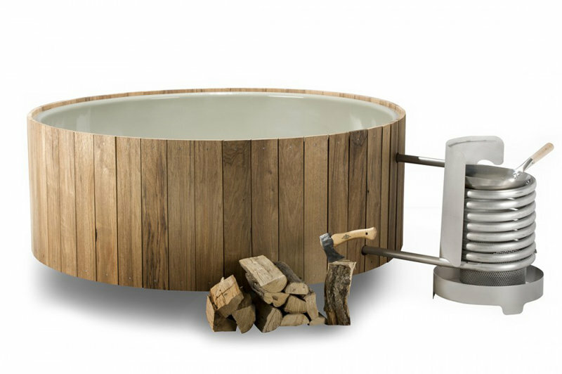 Dutchtub Wood Wanne Plato-Holz Braun 1