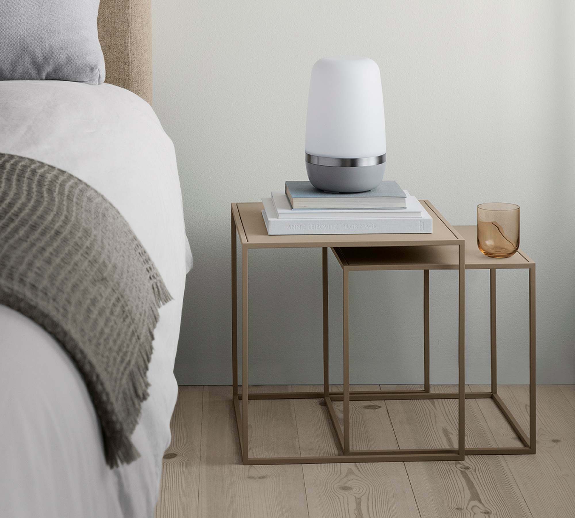 2x Beistelltisch Fera Stahl Pulverbeschichtet Nomad 65987 2