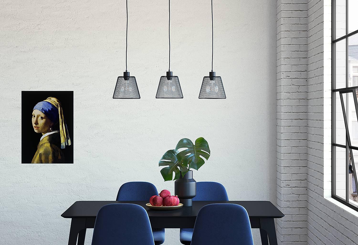 Le Vicel Pendant Lamp Iron 3-light 1