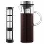 Kaffeebereiter Cold Brew Glas Edelstahl 1,3l 0