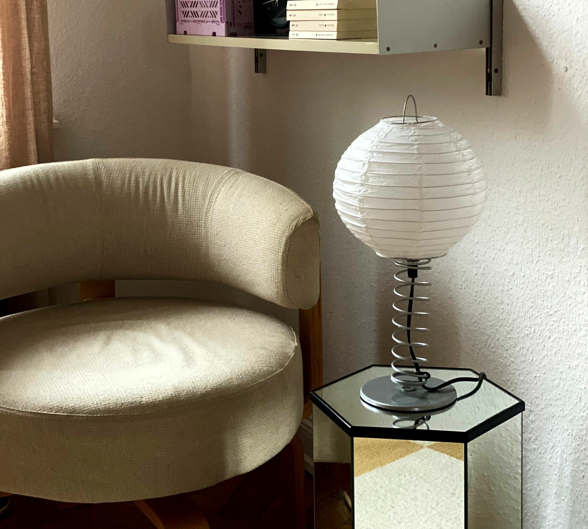 Vintage IKEA Papierlampe Postmodern  1