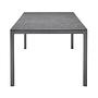 Soft Tisch Aluminium HPL-Platte Anthrazit 240 x 100 cm 5