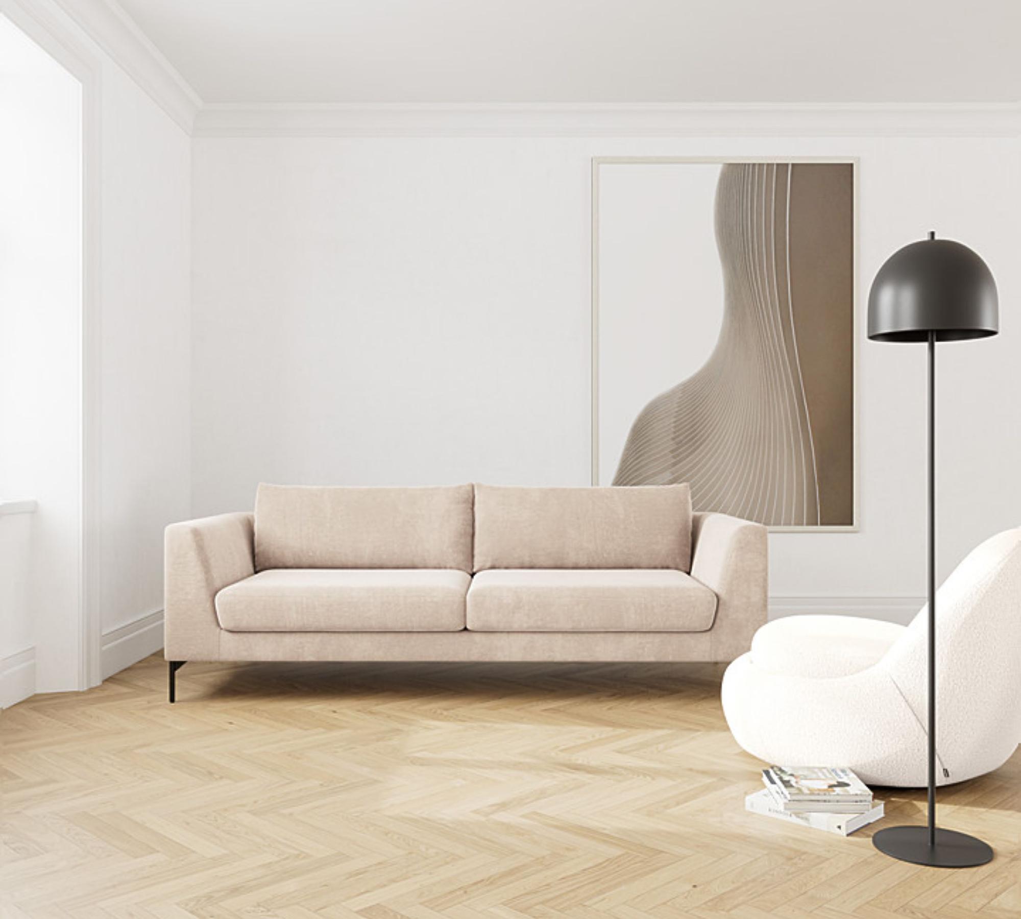 Noa Sofa 3-Seater Vega Sand Dune 1