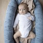 Wave Therapy Babynest Bio-Baumwolle Blau 3