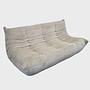 Togo Sofa 3-Sitzer Cord Beige 6