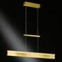 LED Pendelleuchte 2-flammig Kunststoff Aluminium 3
