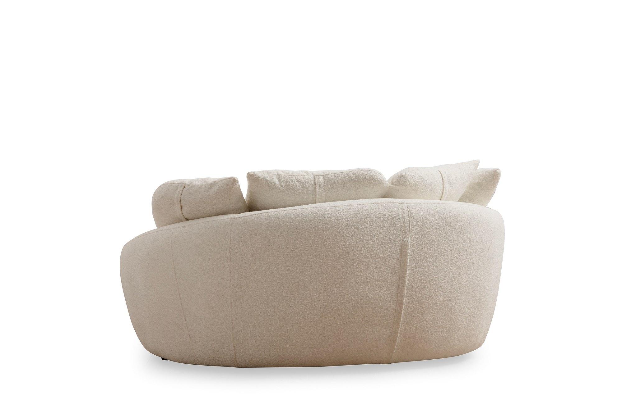 Midye 2-Sitzer Sofa Creme 3