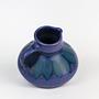Vintage Blumenvase mit Henkel Porzellan 1970er Jahre 2