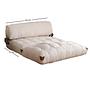 Fold Velvet 2 Sofa bed 2-seater White 9