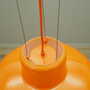 Pendant lamp glass orange 2000s 4