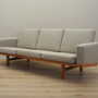 Vintage Sofa Ash wood Textile Grey 1960s 2