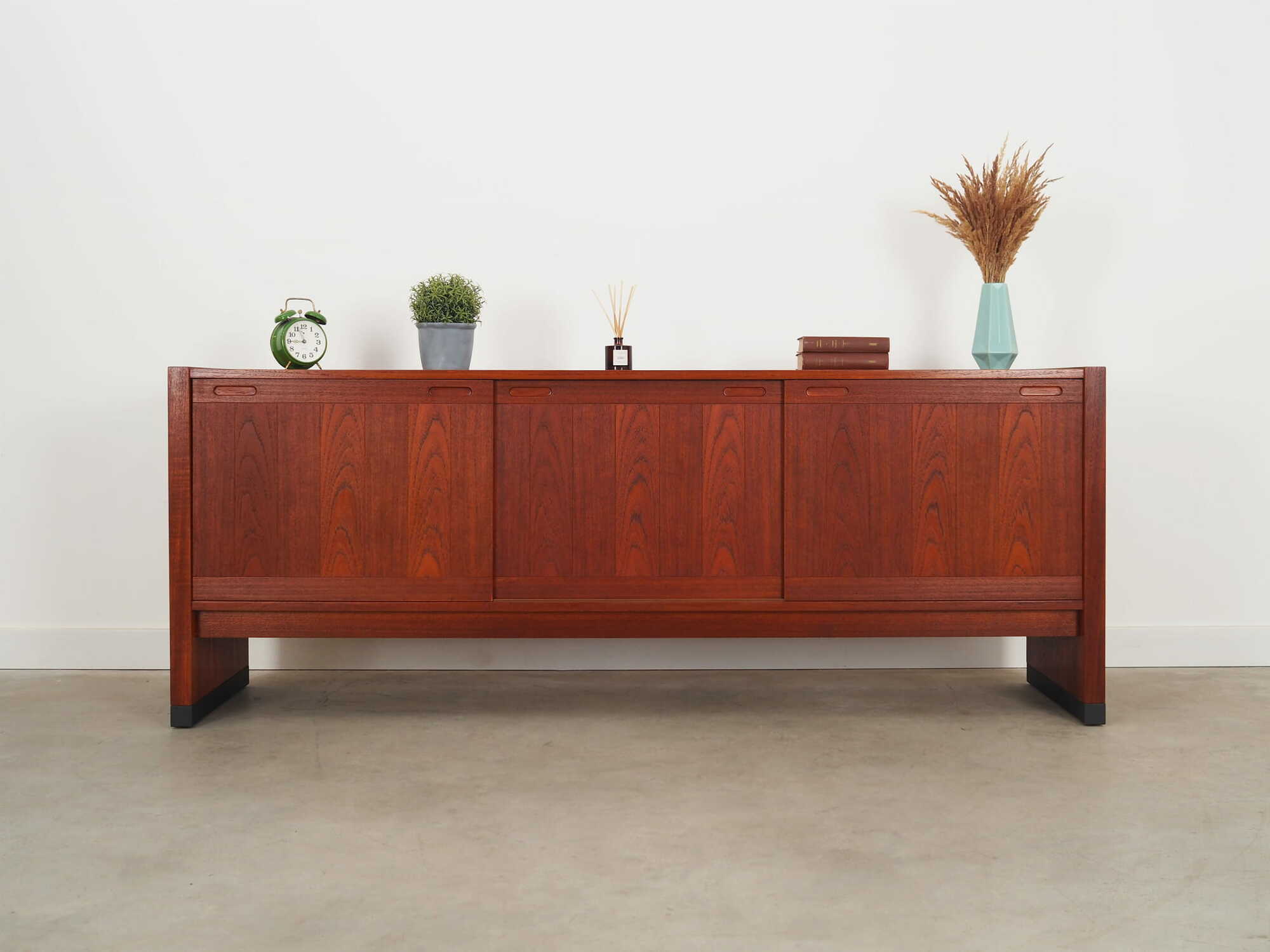 Vintage Sideboard Teak Brown 1960s 1
