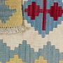 Kilim Gashgai Teppich Mehrfarbig 4