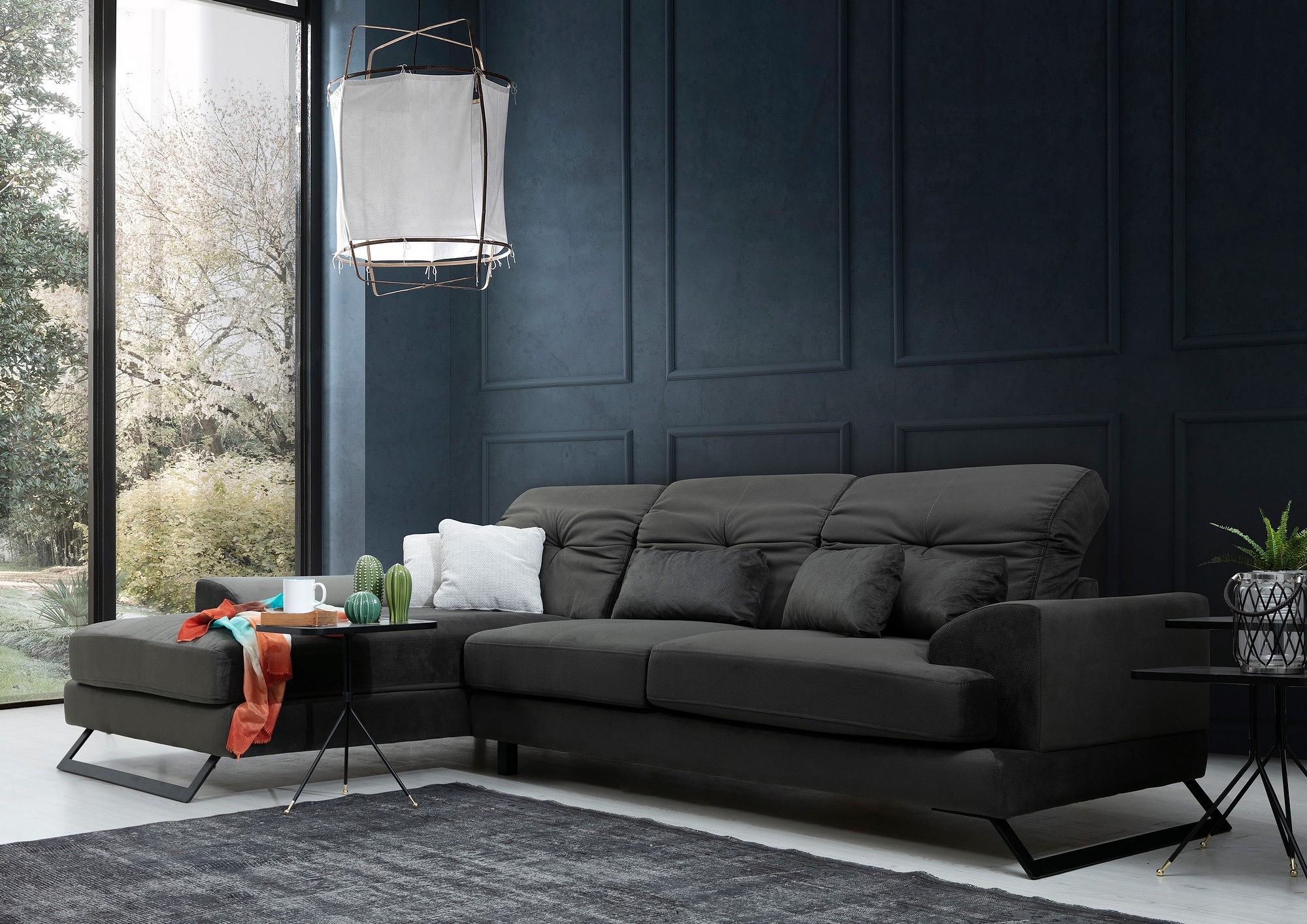 Frido Links Corner Sofa Anthracite 4