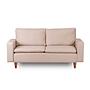 Lungo Sofa 2-Sitzer Creme 0