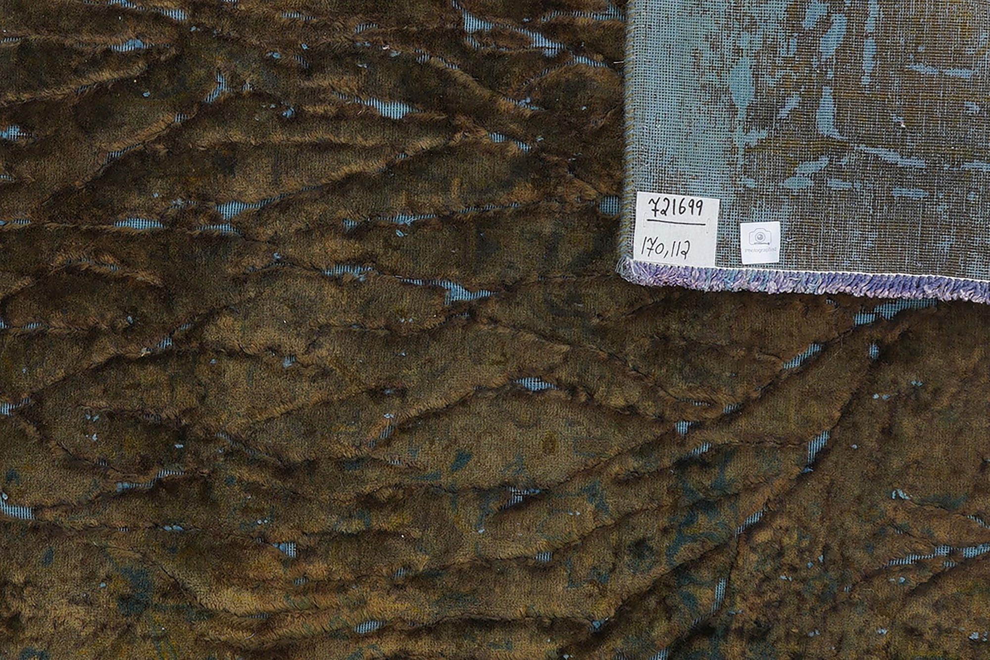 Vintage rug wool multicolor 3