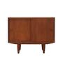 Vintage Schrank Teakholz Braun 1960er Jahre  0