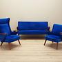 Wohnzimmer-Set Blau 1960er Jahre 1