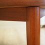 Dining table Teak wood 1970s 10