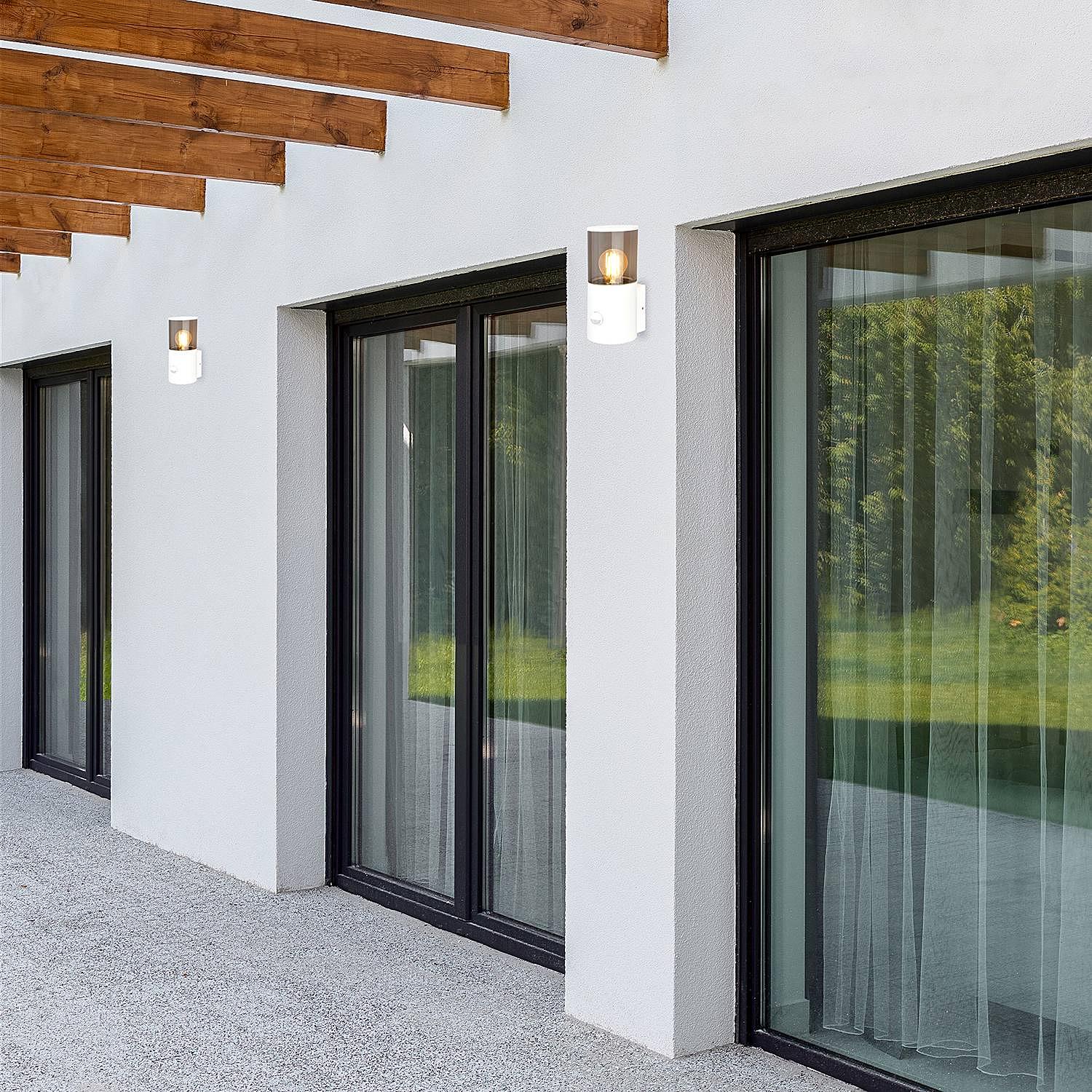 Nypa LED wall light with sensor aluminum 1-light 1