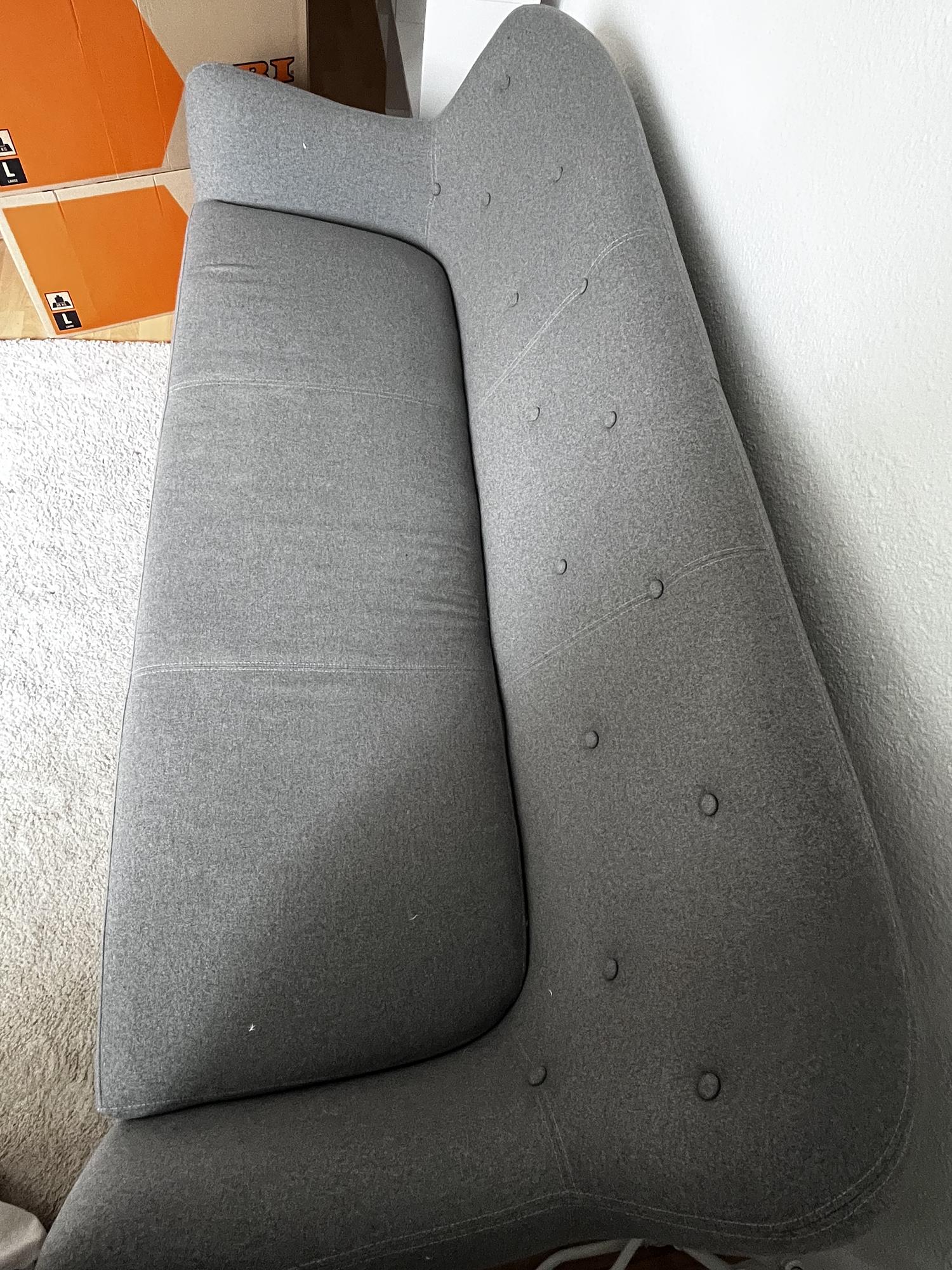 Herman Sofa 3-Sitzer Elliot Light Grey 1