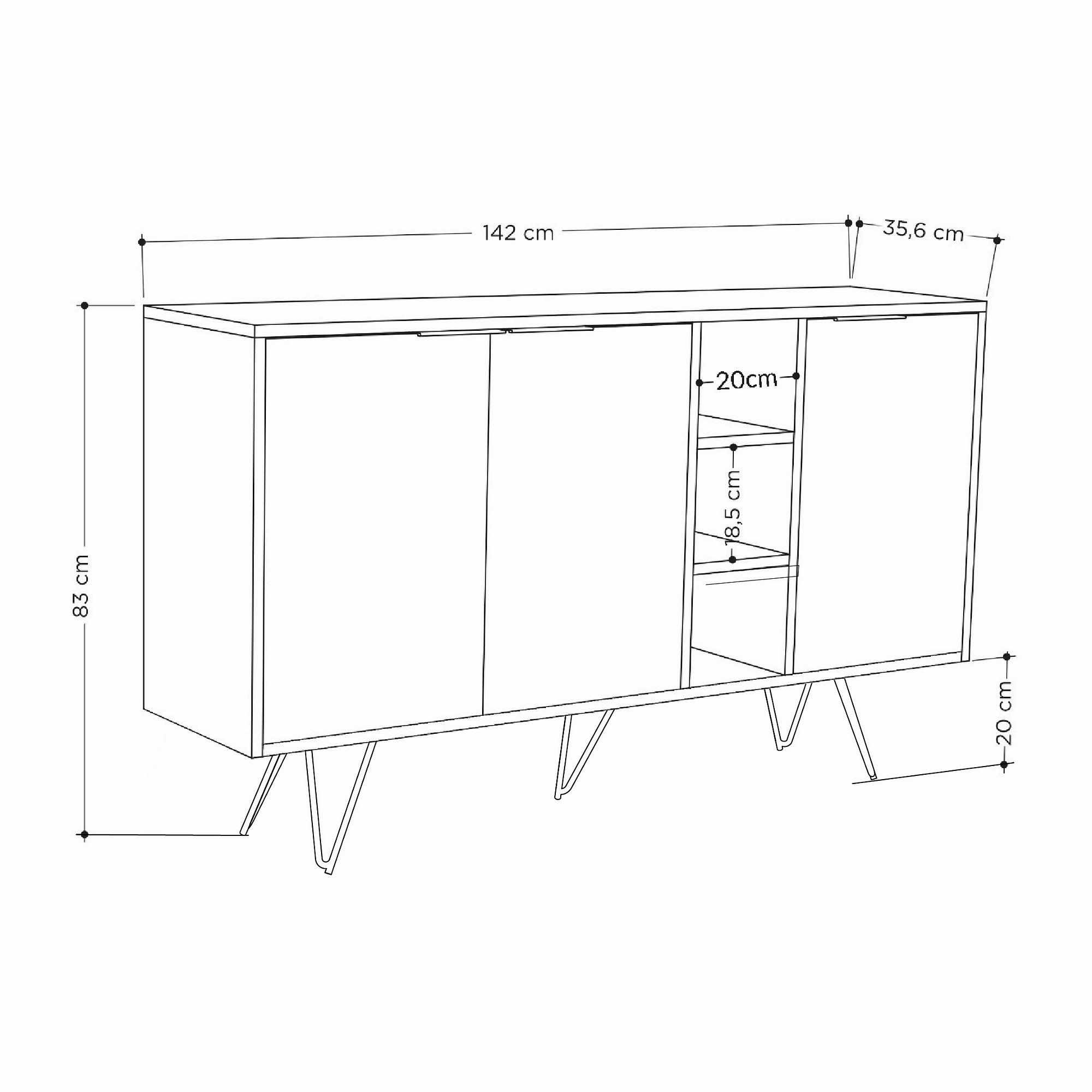 Clara Chest of drawers Sand 3