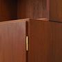 Vintage Bookshelf Teak Brown 1960s 14