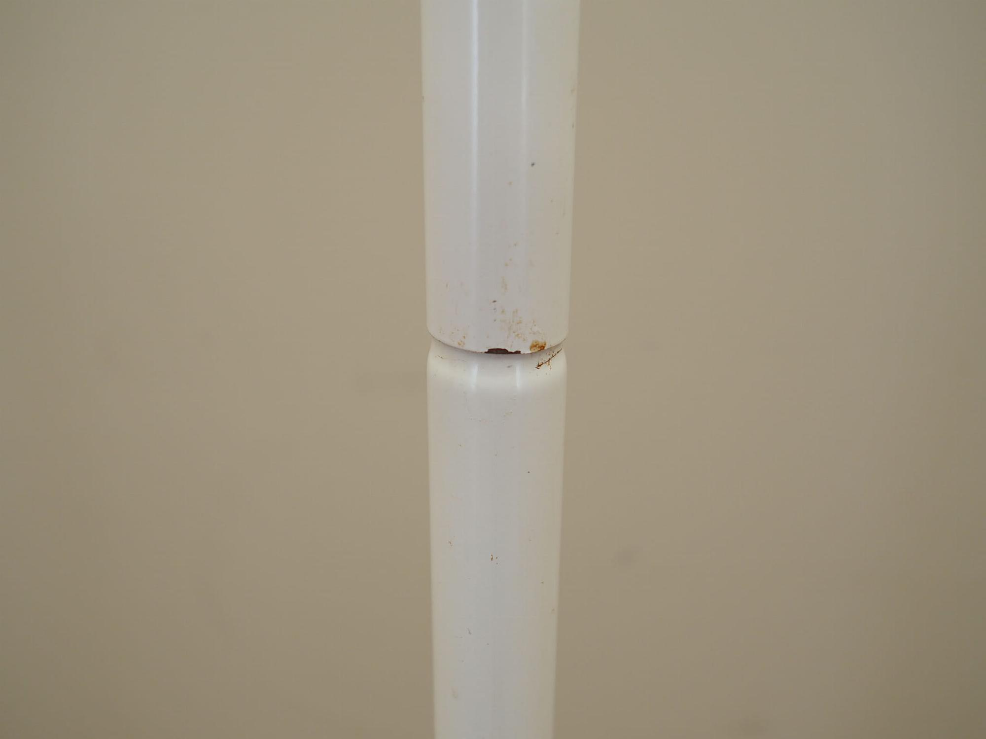Vintage coat rack metal white 1970s 11