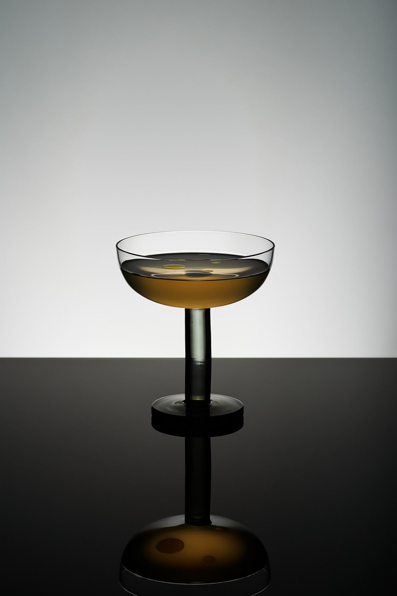 Puck Coupe Glas 2-er Set Transparent 8