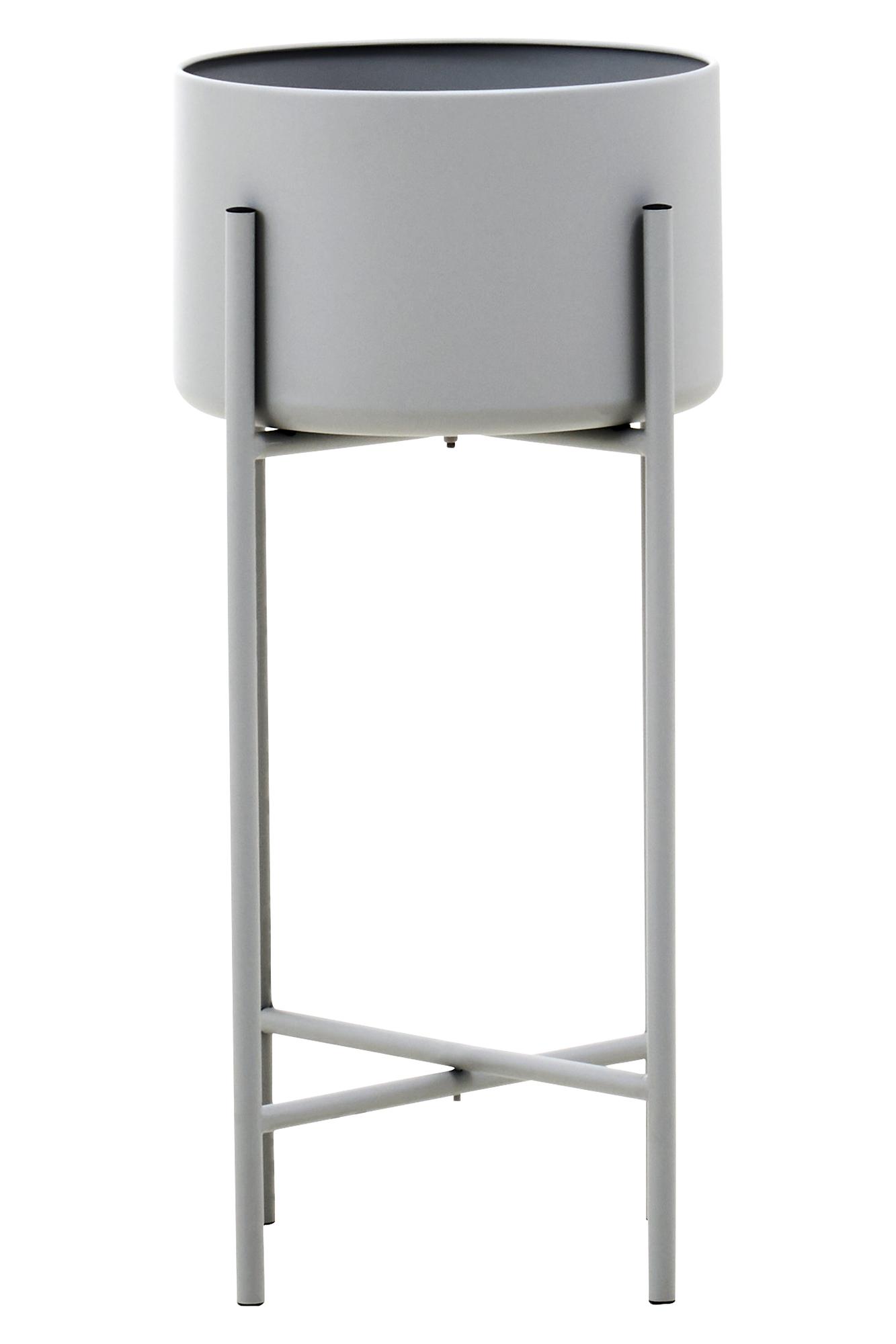Trosa Groß Standblumenkübel Grau
 1