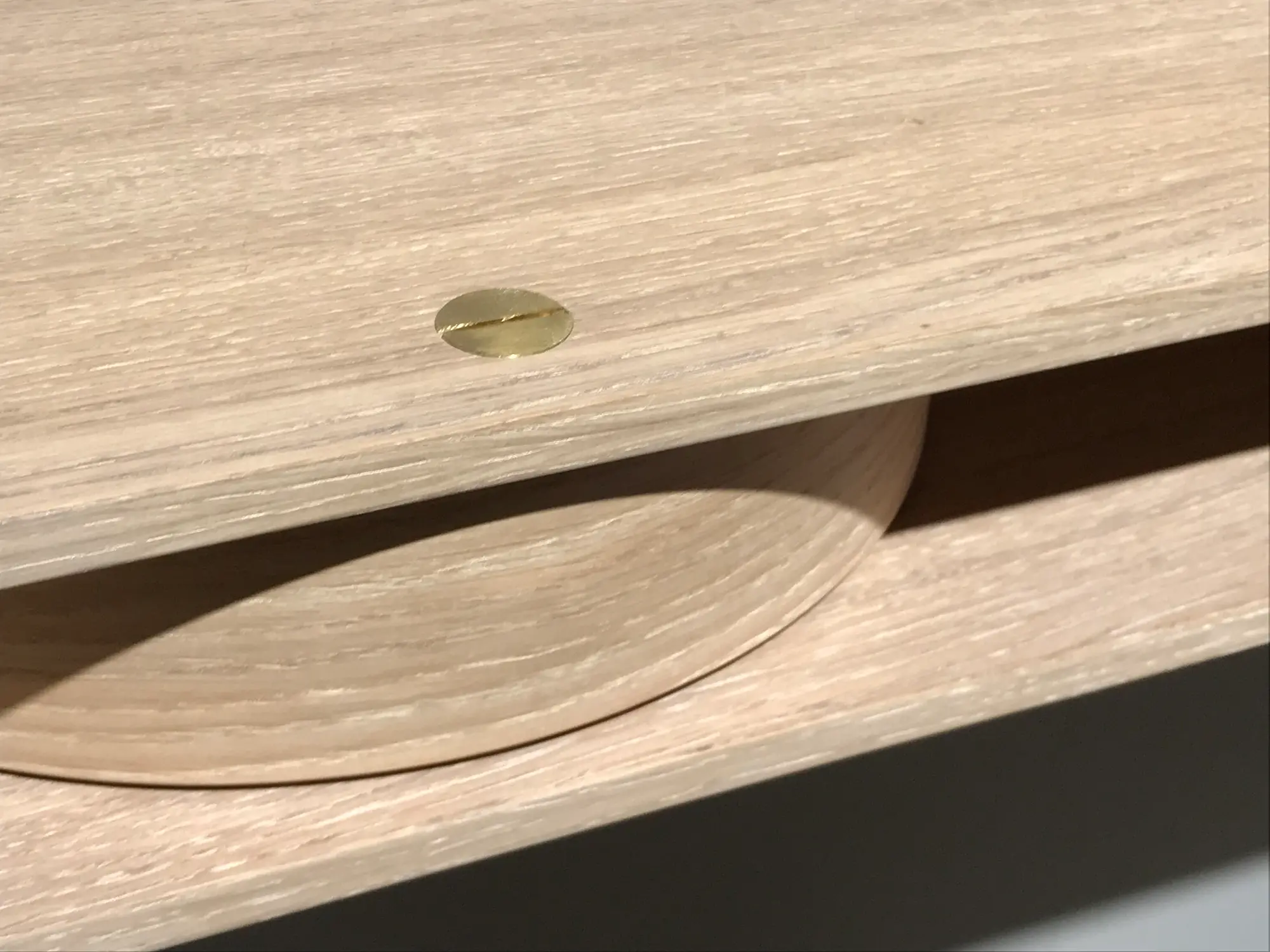 Valet Wandkonsole Holz Braun 3