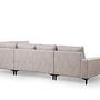 Porto Ecksofa Links Creme 4
